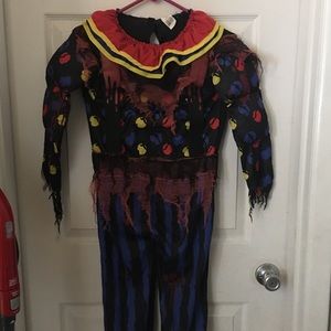 Clown Halloween costume boys size 8